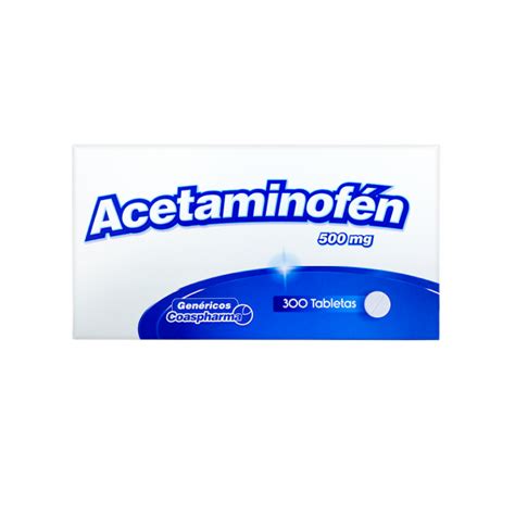 Acetaminofen Mg Caja X Tabletas
