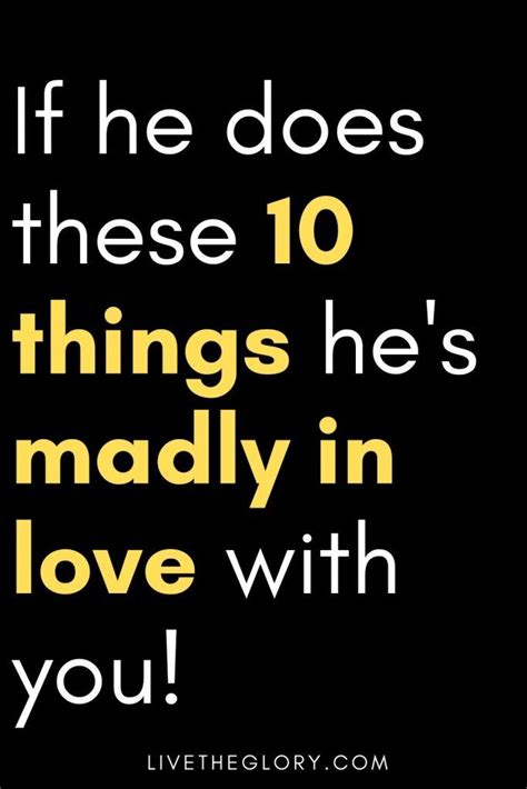 If He Does These 10 Things Hes Madly In Love With You Live The