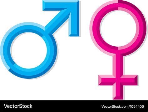 Male And Female Gender Symbols Royalty Free Vector Image Free Hot Nude Porn Pic Gallery