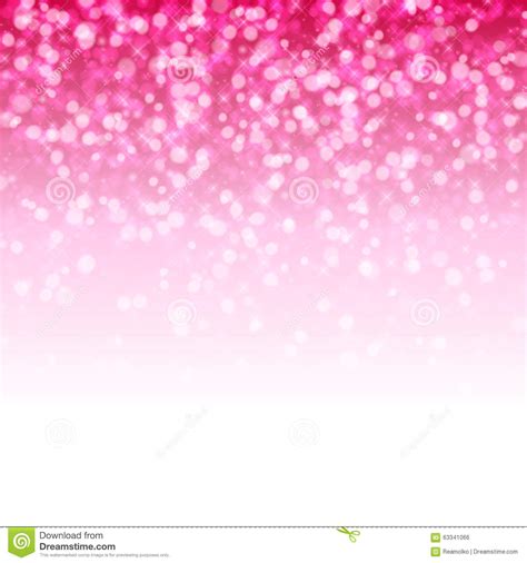 Glitter Glow Pink Sparkles Magical Background New Vector Illustration