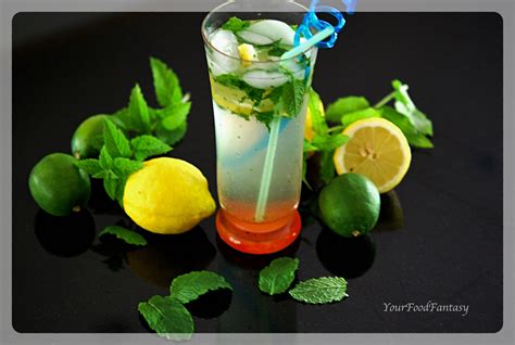 Virgin Mojito Mocktail Recipe Step By Step Your Food Fantasy