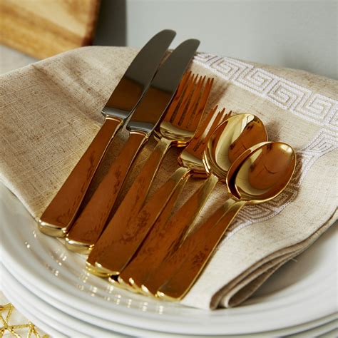 Reed & Barton 5 Piece Stainless Steel Flatware Set & Reviews | Wayfair