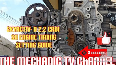 TIMING SETTING GUIDE PROCEDURE MAZDA CX 5 SKYACTIV D 2 2 SH ENGINE