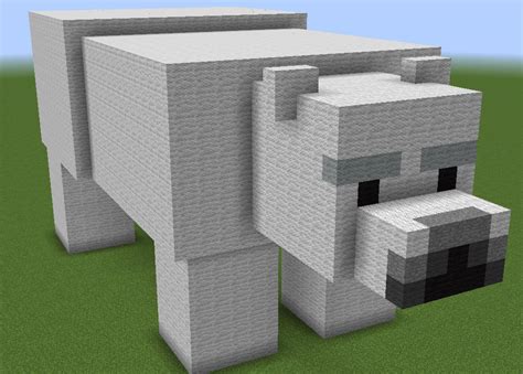 Minecraft Polar Bear By Justinhill1023 On Deviantart