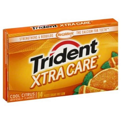 Trident Xtra Care Citrus Gum 12 Ct Ralphs