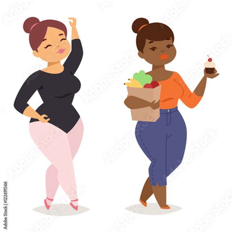 fat girl vector illustration character stock image and royalty free vector files on fotolia