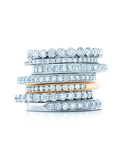 Tiffany Celebration Ring Stack Tiffany And Co Tiffany Co Rings