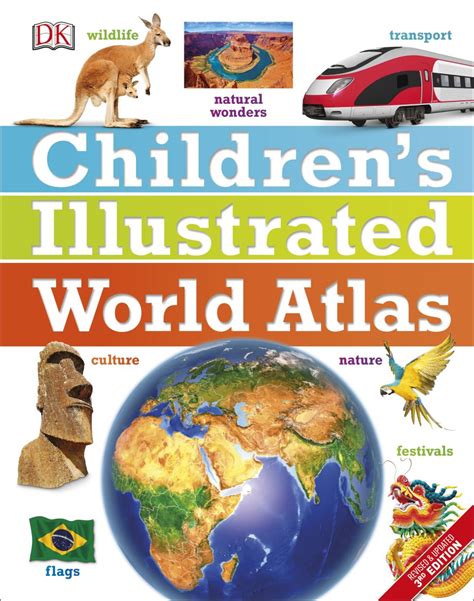 Childrens Illustrated World Atlas Dk Uk