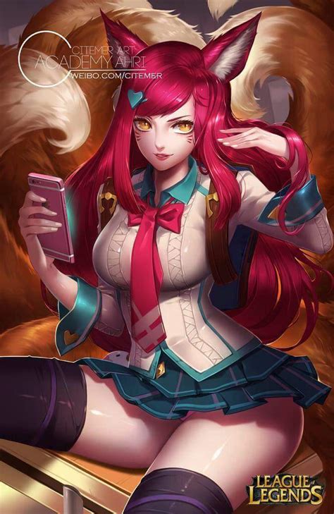 Academy Ahri Wiki League Of Legends Official Amino