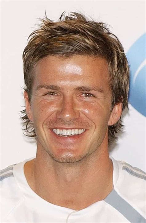 David Beckhams Hairstyles Over The Years