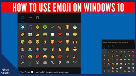 You can copy and paste an emoji just like other text. How to use emoji on Windows 10 - Htop Skills