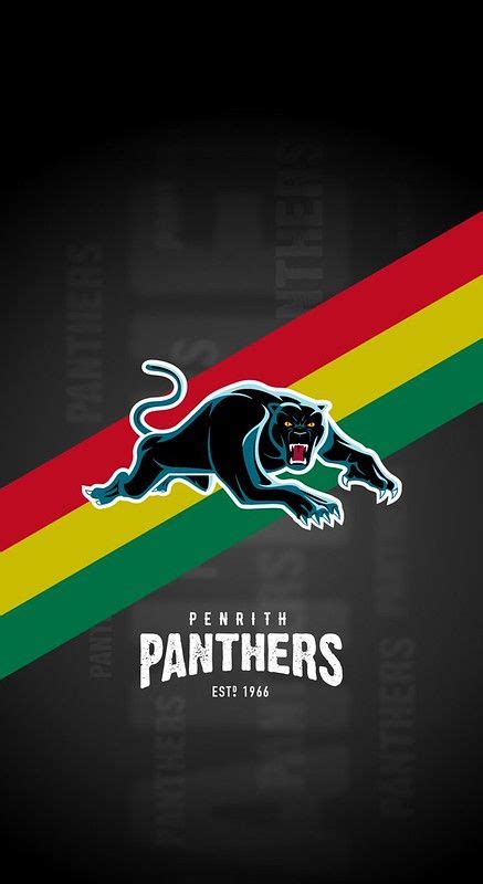 Penrith Panthers Iphone X Lock Screen Wallpaper In 2021 Penrith