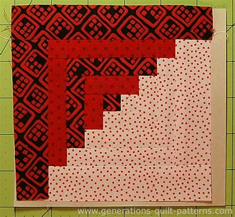 Put them together and you get the baby heart log cabin quilt. Easy Log Cabin Quilt Pattern: Paper Pieced to Perfection