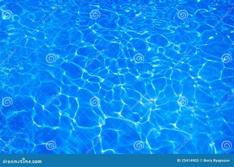 Blue Water In Swimming Pool Stock Image Image Of Wallpaper Macro