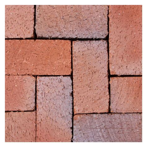 Mission Split 8 In X 4 In X 163 In Tumbled Clay Red Flash Paver