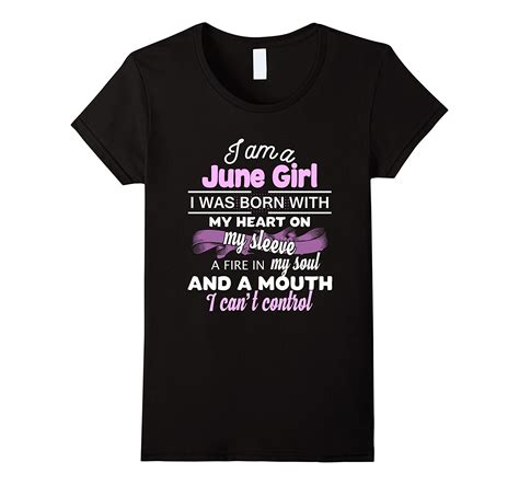 Im A June Girl T Shirt Tees Brand Clothing Funny T Shirt Top Tee 2018