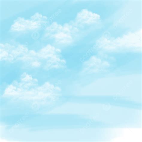 Blue Sky Clouds Png Picture Watercolor Blue Sky And White Clouds Blue