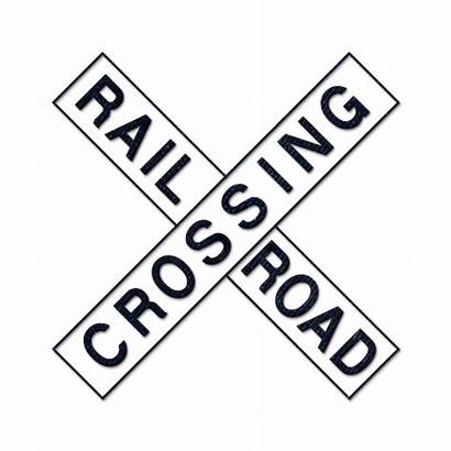 Crossing Icon Railroad Road Rail Clipart Clip