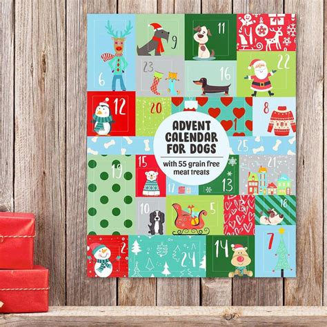 Advent Calendar For Dogs W 55 Treats Only 998 At Sams Club In