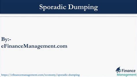 Sporadic Dumping Strategy To Liquidate Excess Inventory Ppt