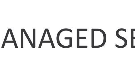 Managed Services Icon At Collection Of Managed