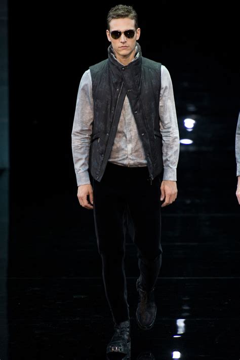 Emporio Armani Fallwinter 2014 Milan Fashion Week The Fashionisto