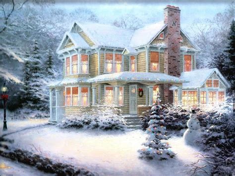 Free Download Christmas Winter Scenes Wallpaper Free Sf Wallpaper