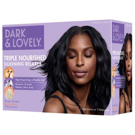 Dark Lovely Triple Nourished Silkening Relaxer 1 Ct Ralphs