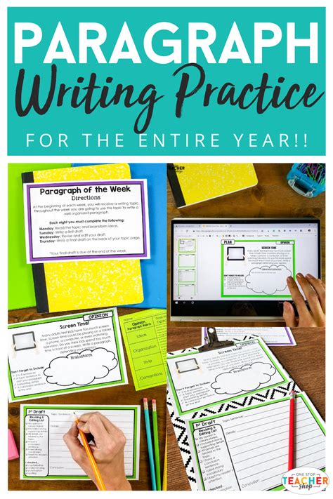 The ultimate way to improving writing is to learn what weakens it in the first place, and then set your mind to fixing (and eventually preventing) the glitches. Paragraph of the Week for Writing Practice | One Stop ...