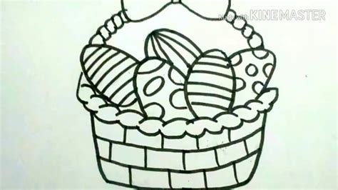 Check spelling or type a new query. How to draw easter eggs in a basket||Easy easter basket ...
