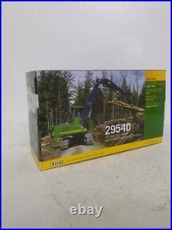 1 50 Ertl Logging Toy John Deere 2954D Log Loader Prestige Series