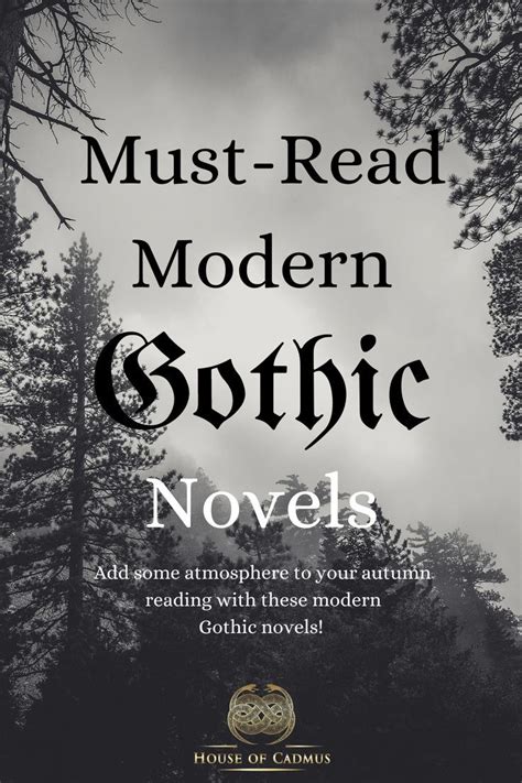 Must Read Modern Gothic Novels Literature Books Scary Books 100