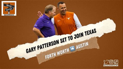 Gary Patterson Joins The Texas Staff Youtube