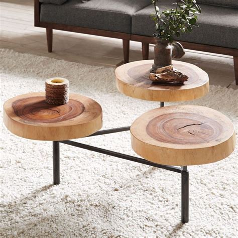 Free delivery and returns on ebay plus items for plus members. Ink+Ivy Naturale Coffee Table is constructed of Solid blocks of organic tree tru... - - #Blocks ...