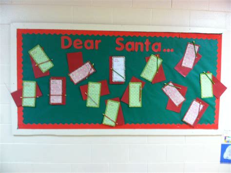 Dear Santa December Bulletin Board December Bulletin Boards