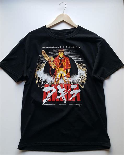 Vintage akira t shirt 1988 fashion victim katsuhiro otomo double sided limited. AKIRA T Shirt Vintage Rare Licensed Deadstock ...