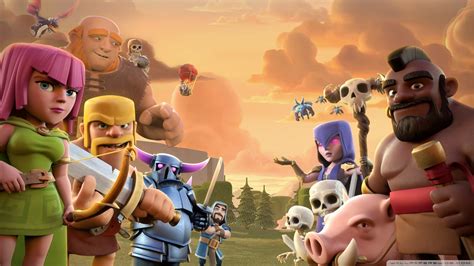 10 Best Clash Of Clans Hd Wallpapers Full Hd 1920×1080 For Pc Desktop 2021