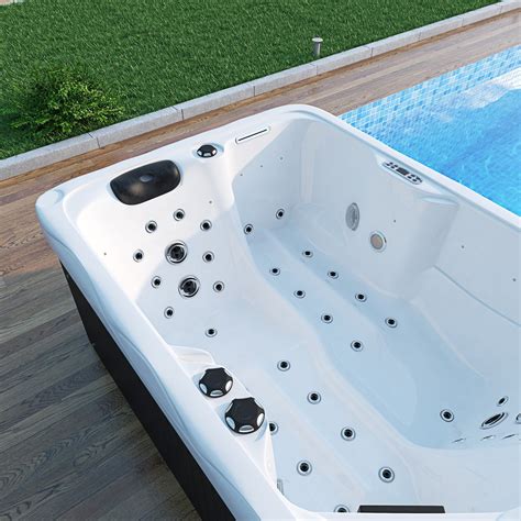 2 Person Outdoor Hydrotherapy Bathtub Hot Bath Tub Whirlpool Spa