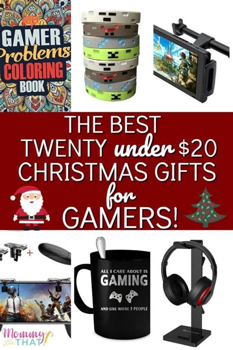 Gifts for gamers aren't nearly as big of an issue as they might've been a decade ago. The Best Twenty Under $20 Christmas Gifts For Gamers | Diy ...