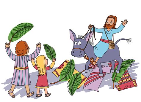 Palm Sunday Lesson For Kids Oppidan Library