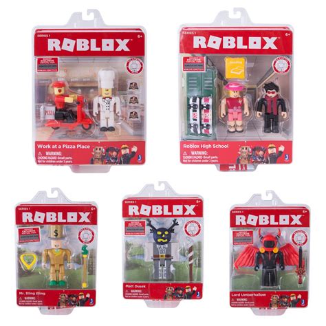 Set Of 5 Roblox Core Figure Packs 10706 10707 And 10708 And Game Packs