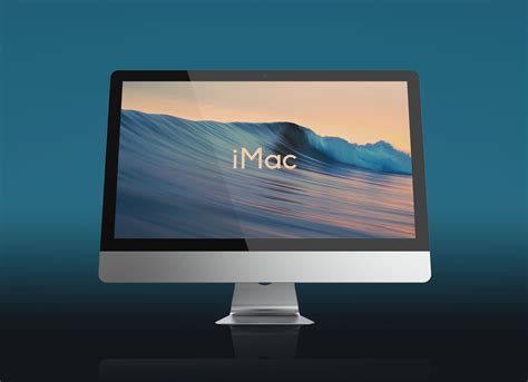 Free Desktop Apple Imac Display Mockup Psd Good Mockups