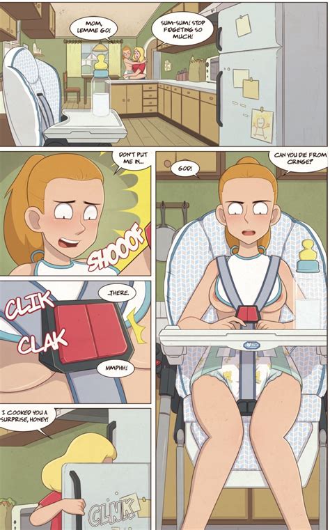 Rick And Morty Comic Rick Y Morty Ddlg Quotes Diaper Abdl Girls