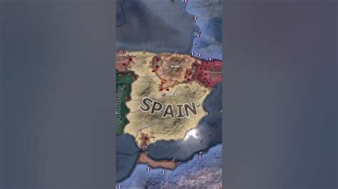 Four Way Spanish Civil War Hoi4 Timelapse Shorts Hoi4timelapse Youtube