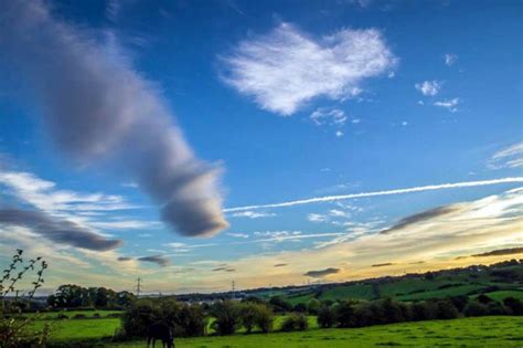 photographer john seggie captures giant penis shaped cloud spoiling a beautiful scottish sunset