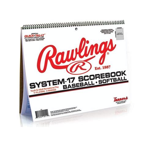 Rawlings Baseballsoftball Scorebook Gopher Sport