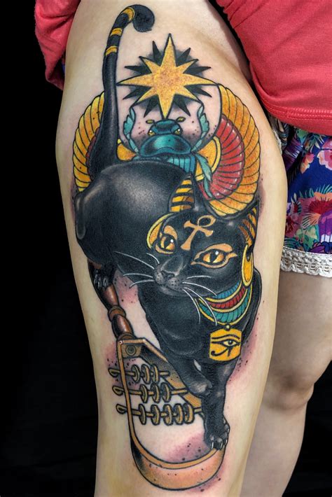 Share More Than 69 Bastet Goddess Tattoo Incdgdbentre