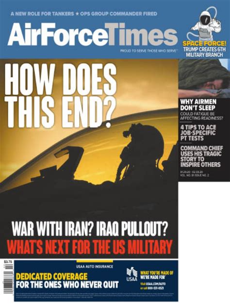 Air Force Times Magazine Back Issues Year 2020 Archive