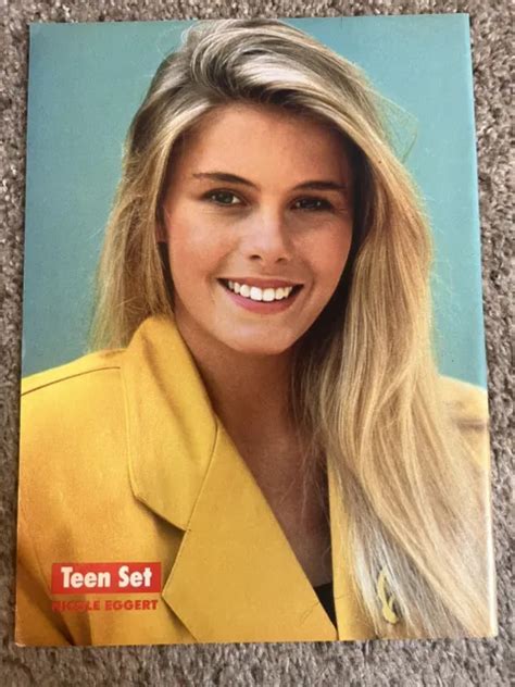 rare nicole eggert baywatch babe actress early 90s magazine clippings pinup 9 00 picclick