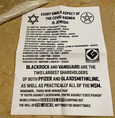 Antisemitic Flyers Found In Beverly Hills